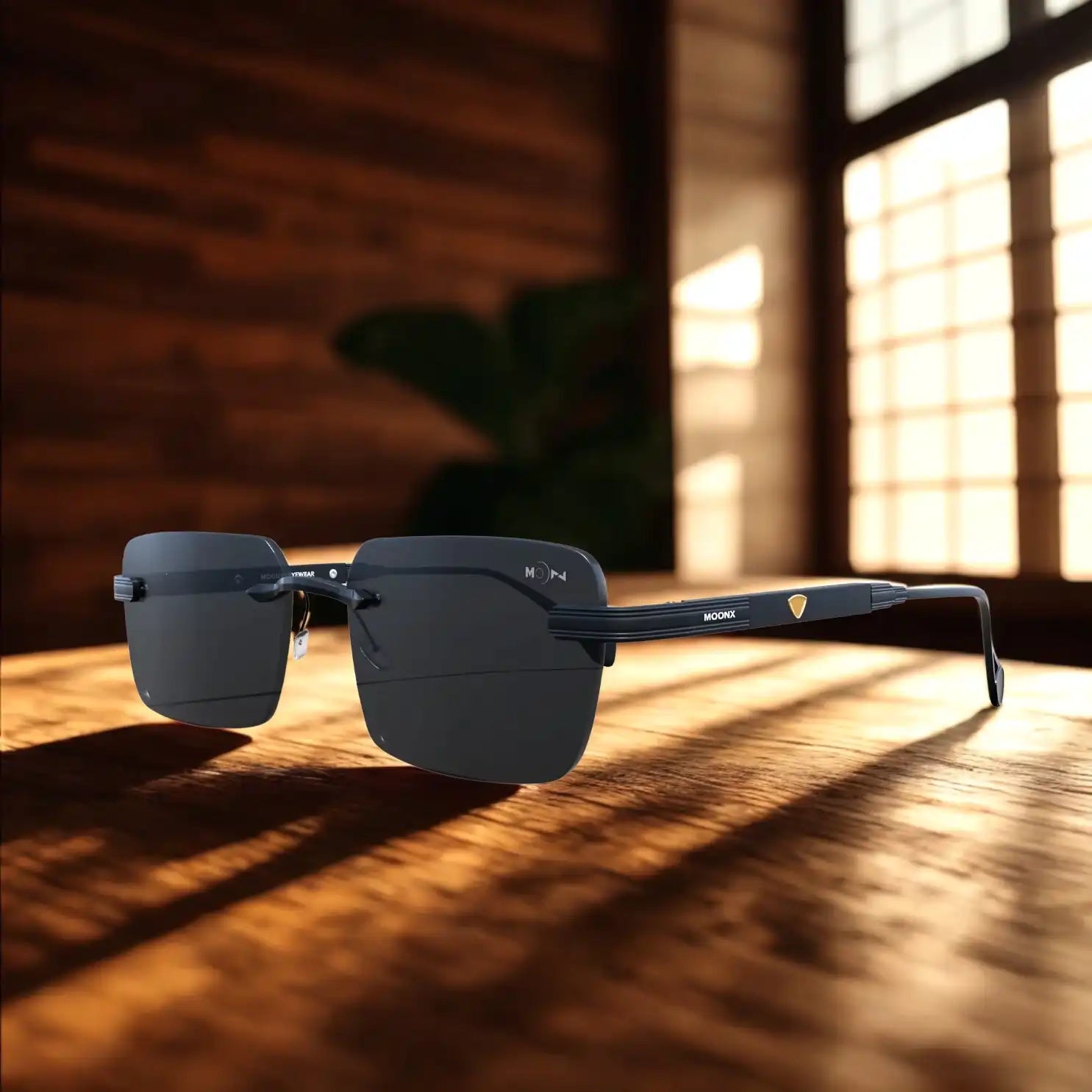 MoonX Matters S1 | Luxury Sunglasses with UV Protection & Sleek Metallic Design at Honest Price