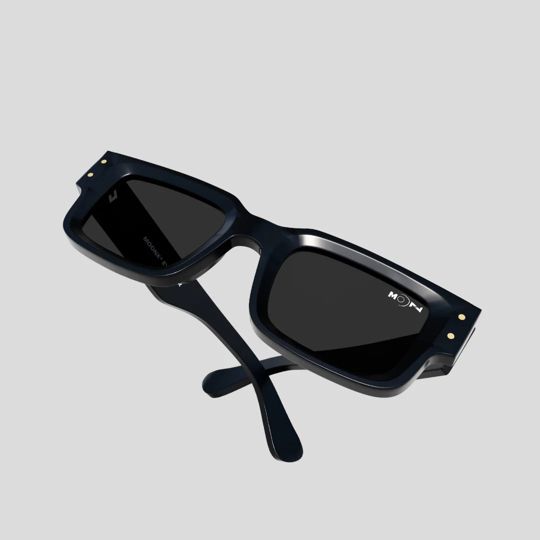 MOONX CLASSIC ICON - UV400 Rectangular Sunglasses (Unisex)