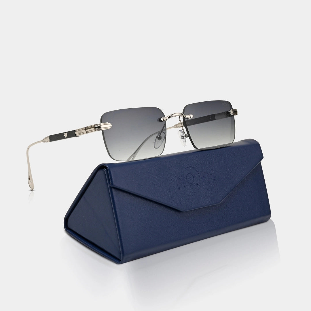 MOONX MATTERS S3 (EXCLUSIVE) - UV400 Luzury Rimless Sunglasses
