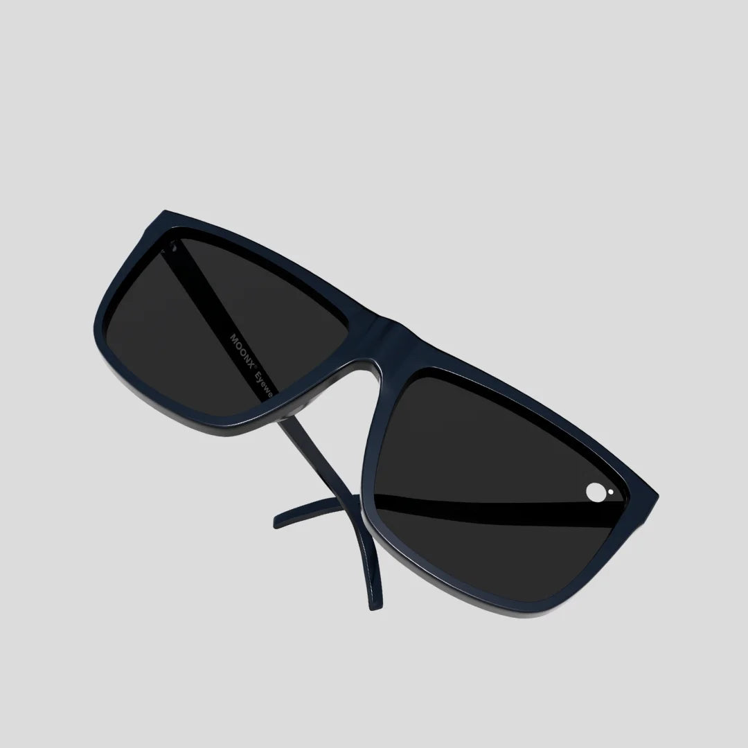 MOONX DAWN – UV400 Modern Rectangular Sunglasses (Unisex)