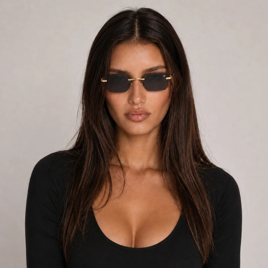 MOONX CYLLENE – UV400 Rectangular Sunglasses (Unisex)