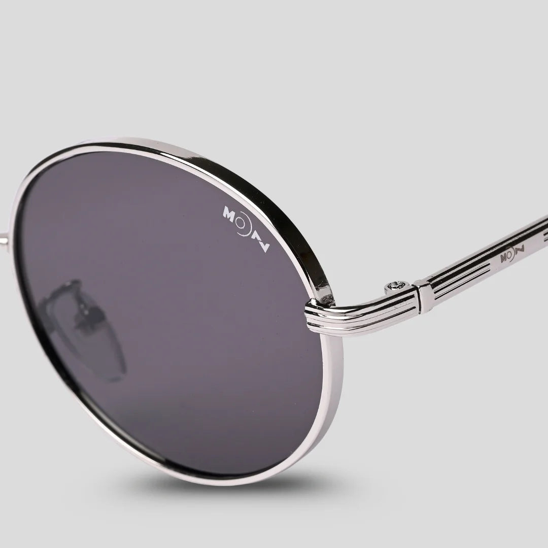 MOONX NEW TREND SETTER (Z‑ARIEL) S1 – UV400 Oval Metal Sunglasses (Unisex)