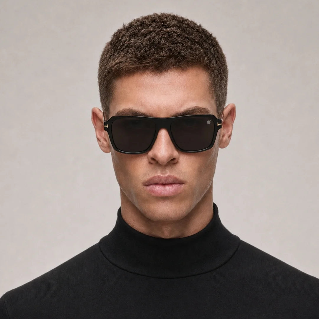 MOONX DEEPSHIFT S1 – UV400 Square Luxury Sunglasses (Unisex)