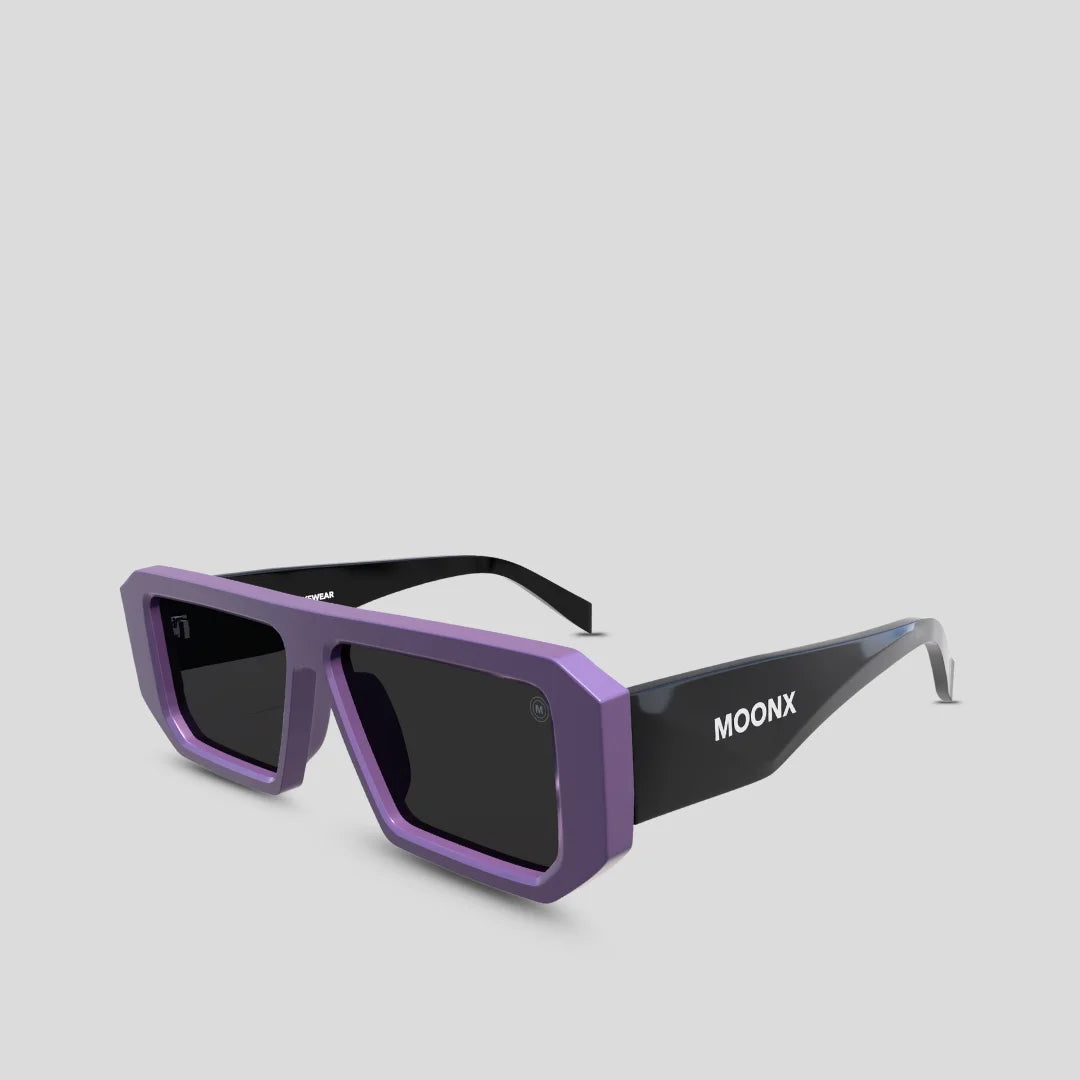 MOONX LUNA S3 - UV400 Premium & Bold Rectangular Frame Sunglasses