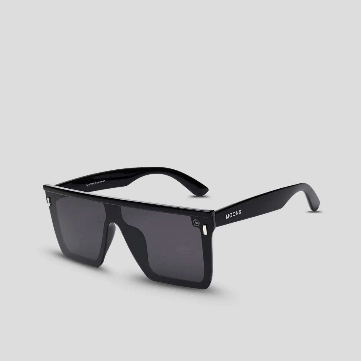MOONX TREND SETTER – Polarised Rectangular Luxury Sunglasses (Unisex)
