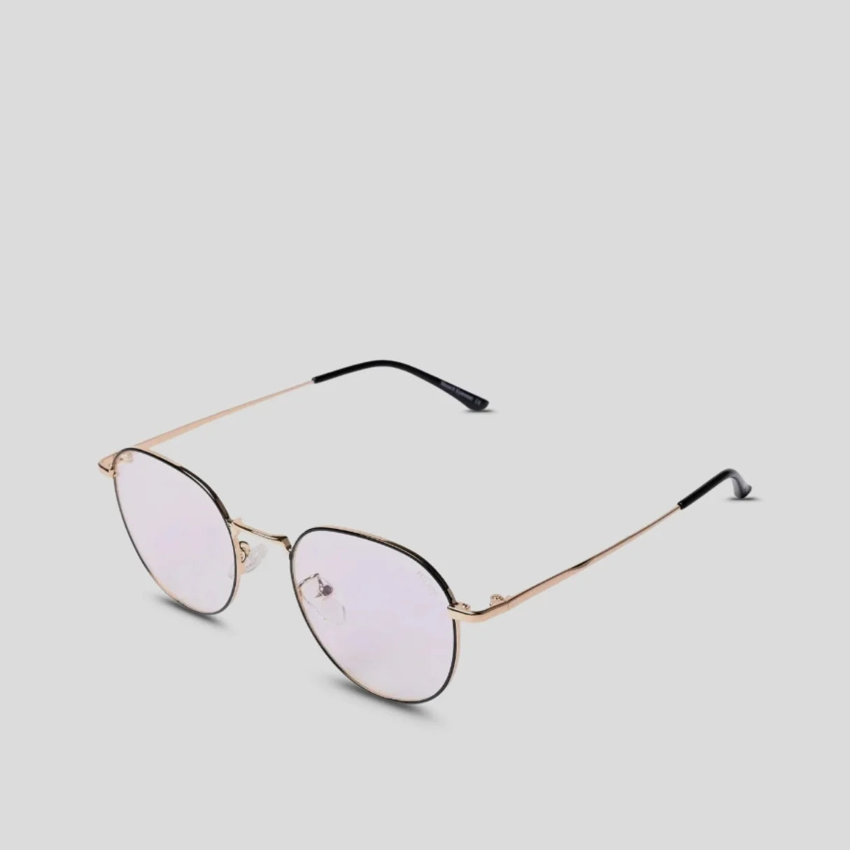 MOONX PHILO (Anti‑Blue) – Round Metal Blue‑Light‑Blocking Glasses (Unisex)
