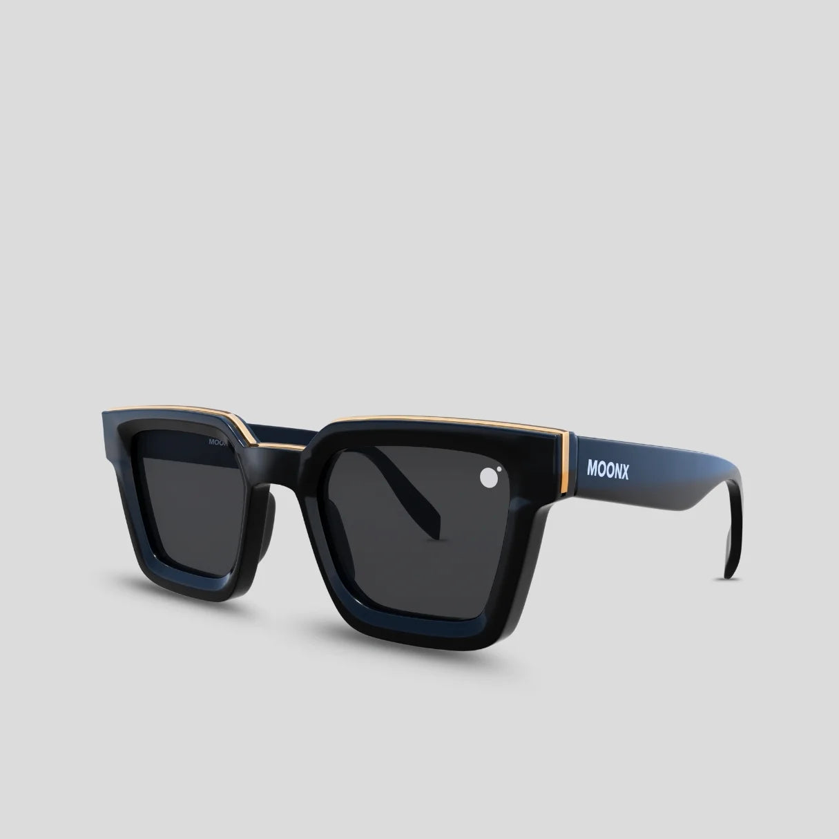 MOONX CLASSIC BLACK – UV400 Protection Wayfarer Sunglasses (Unisex, Hot Selling)