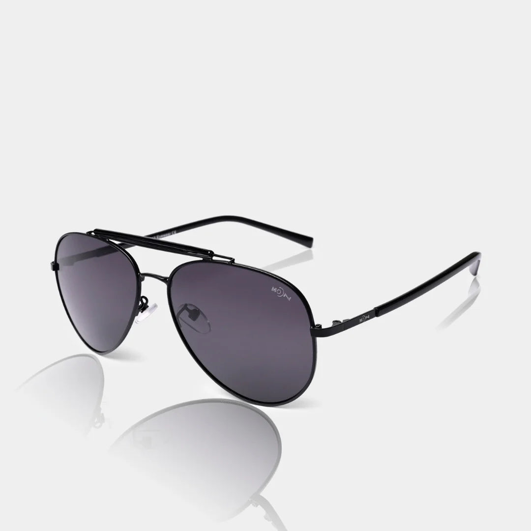 MOONX DRACO – Polarised Metal Aviator Sunglasses (Unisex)