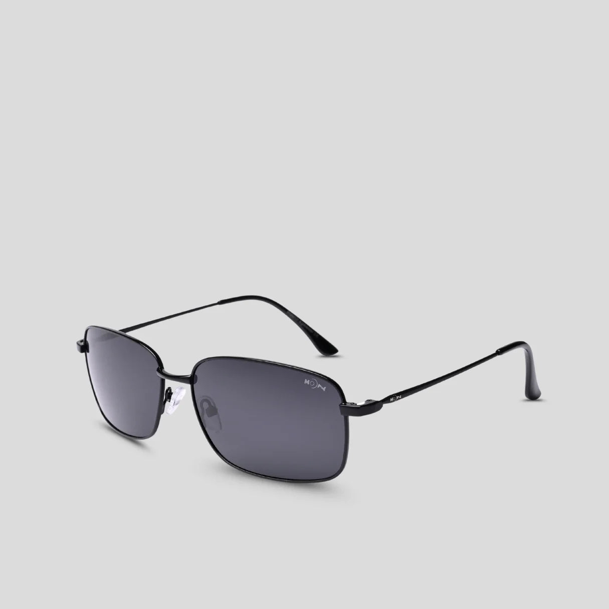 MOONX EXPOSE S1 – Polarised Metal Wrap‑Around Sunglasses (Unisex)