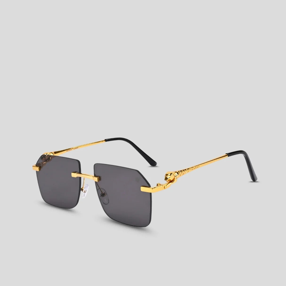 MOONX JAGUAR S1 – Modern Rimless Geometric Sunglasses (Unisex)