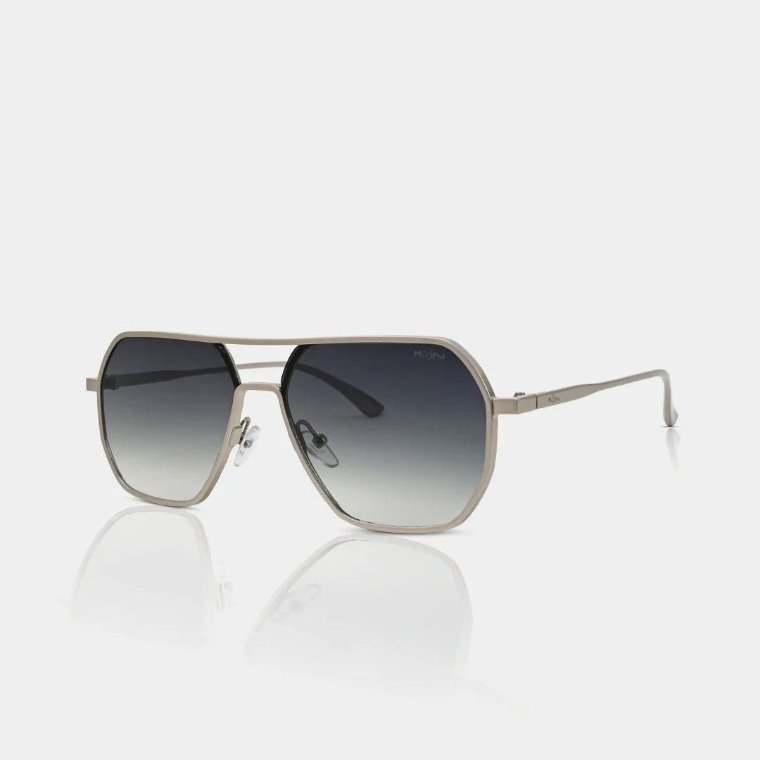 MOONX THYONE S4 – UV400 Aviator Metal Frame Sunglasses (Unisex, Trending)