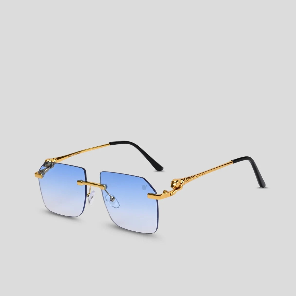 MOONX JAGUAR S2 – Modern Rimless Geometric Sunglasses (Unisex)