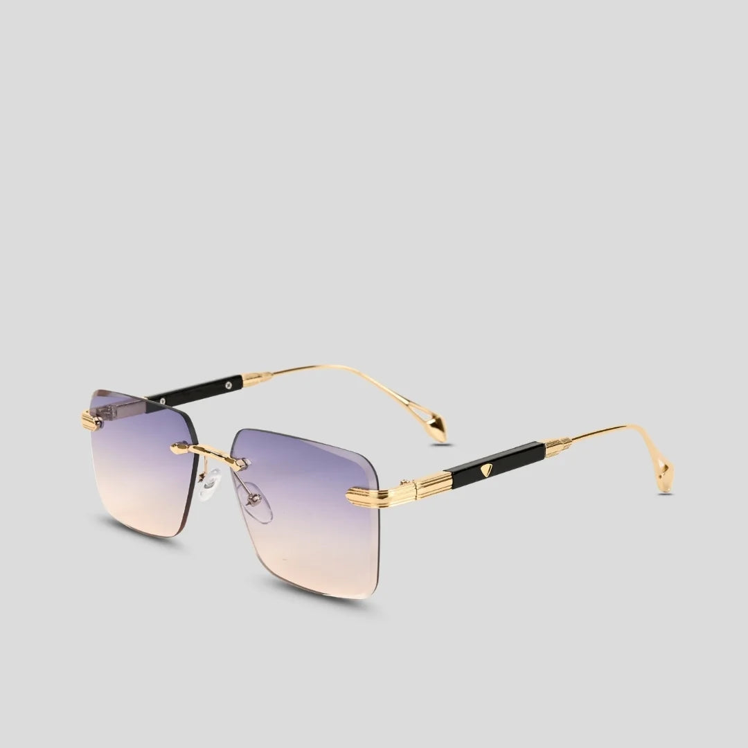 MOONX CALLISTO S3 – UV400 Rimless Rectangular Sunglasses (Unisex)