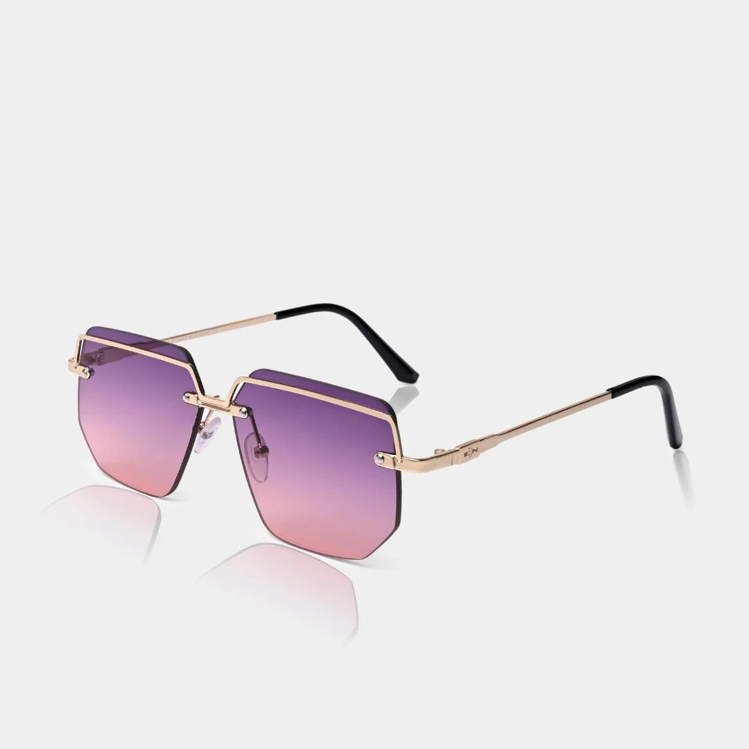 MOONX DEIMOS S4 – Futuristic Metal Frame Sunglasses (Unisex)