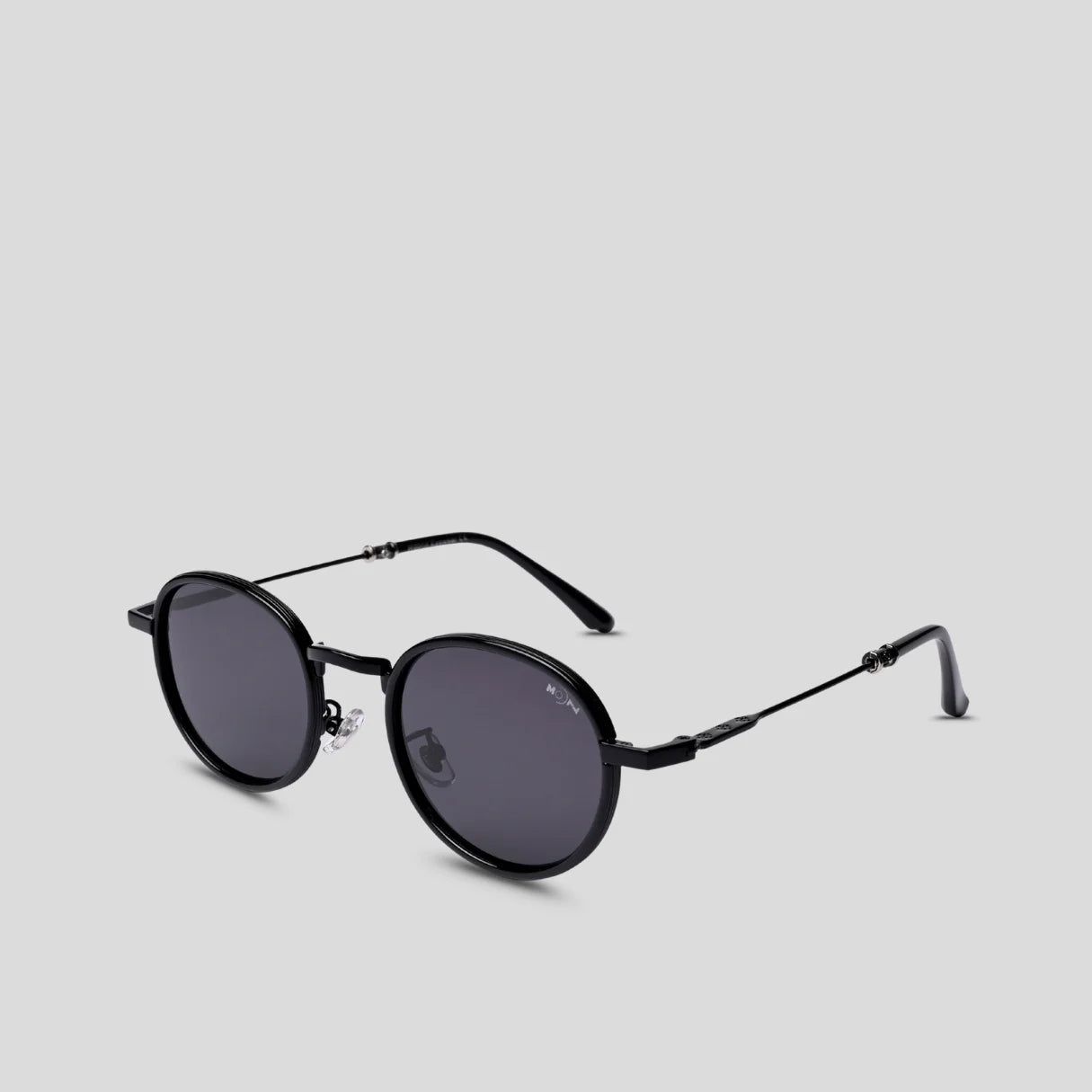MOONX MOONSHINE S1 – Polarised Classic Round Metal Sunglasses (Unisex)