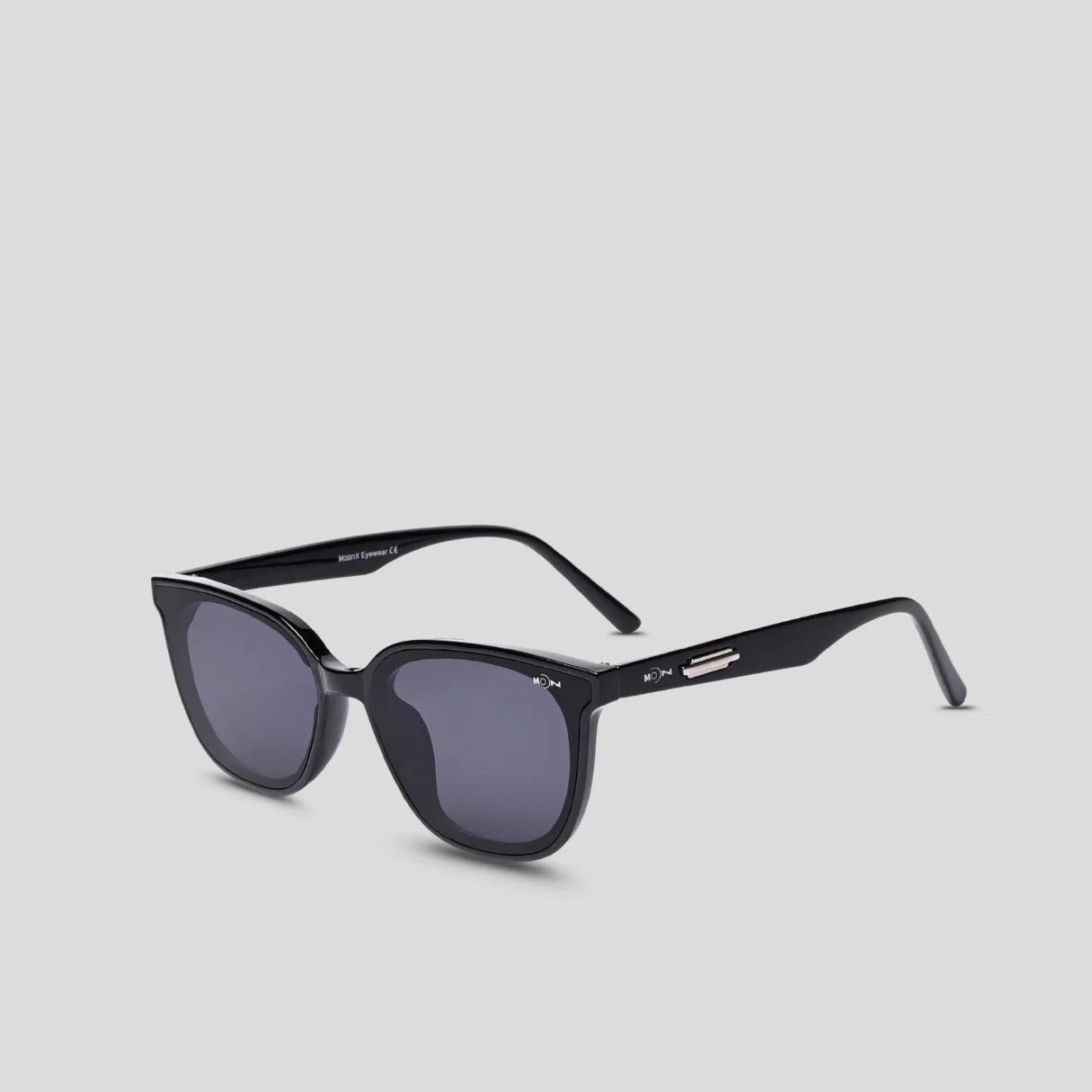 MOONX NEREID S2 – UV400 Cat‑Eye Metal Sunglasses (Unisex)