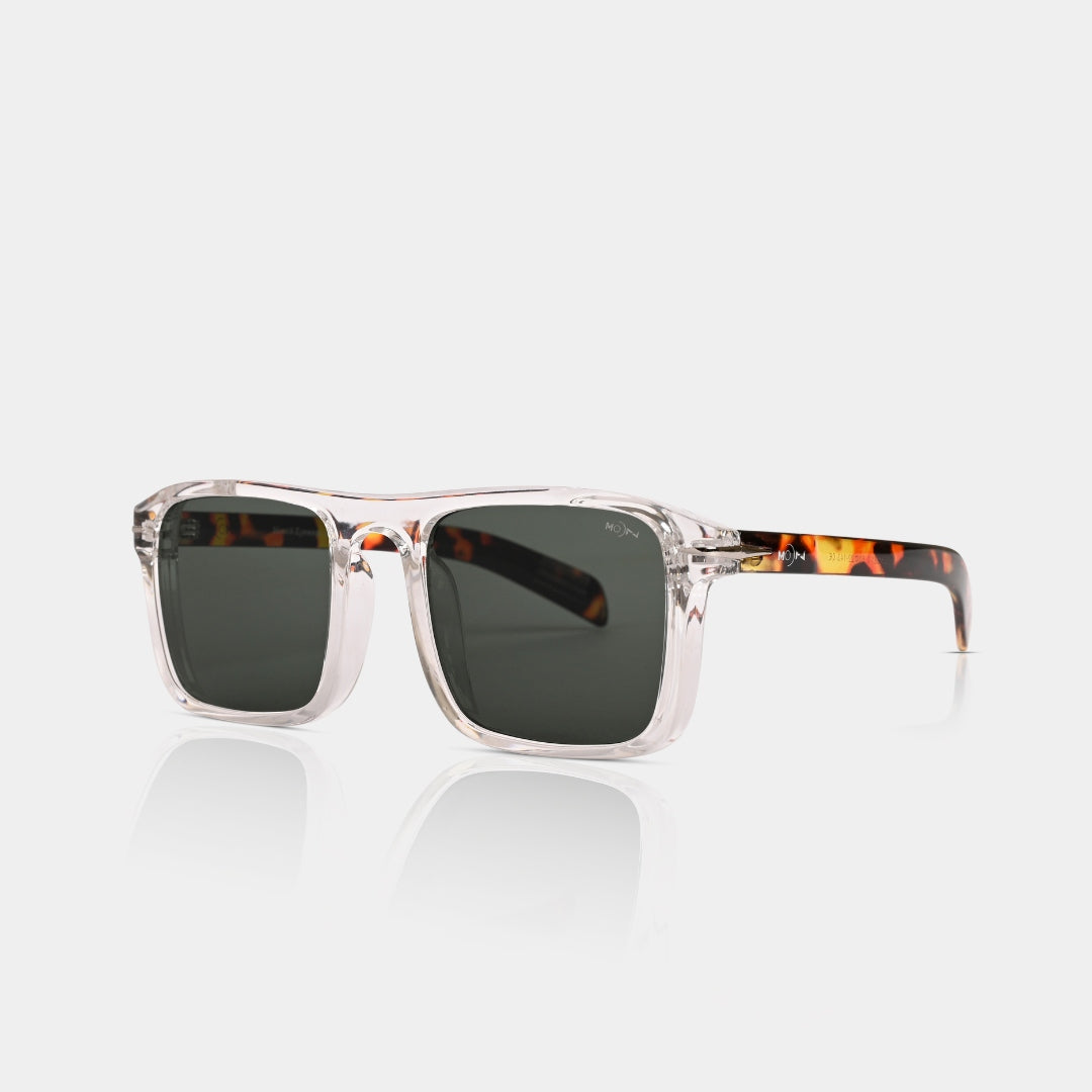 MOONX CRISIUM S3 (Exclusive) – UV400 Trending Rectangular Sunglasses (Unisex)