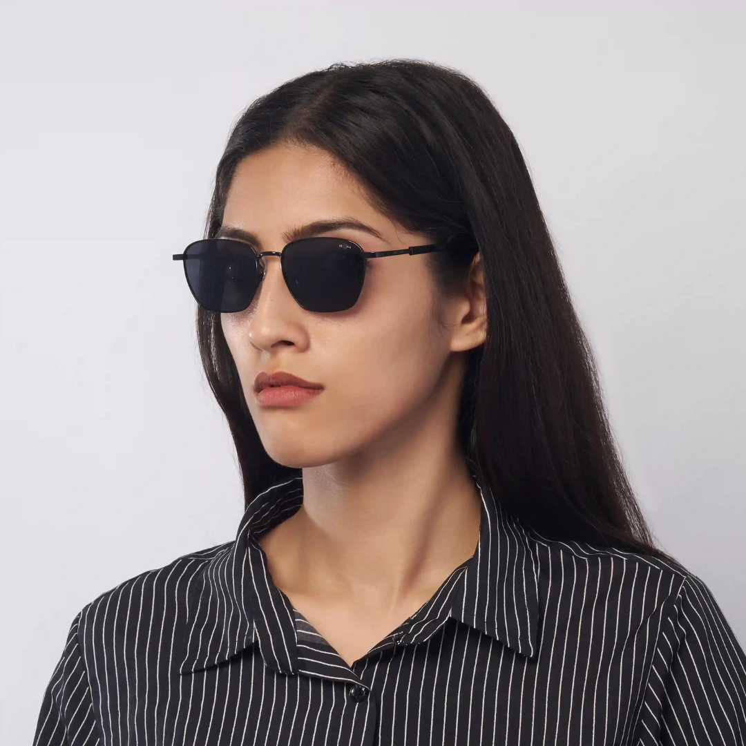 MOONX TYCHO S1 – Polarised Compact Metal Sunglasses (Unisex)