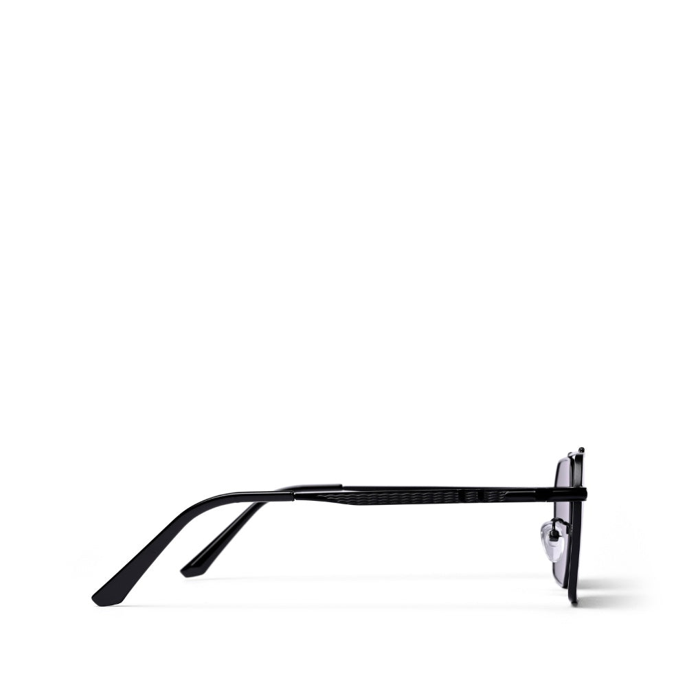 MOONX RISE S1 – UV400 Rectangular Metal Frame Sunglasses (Unisex)