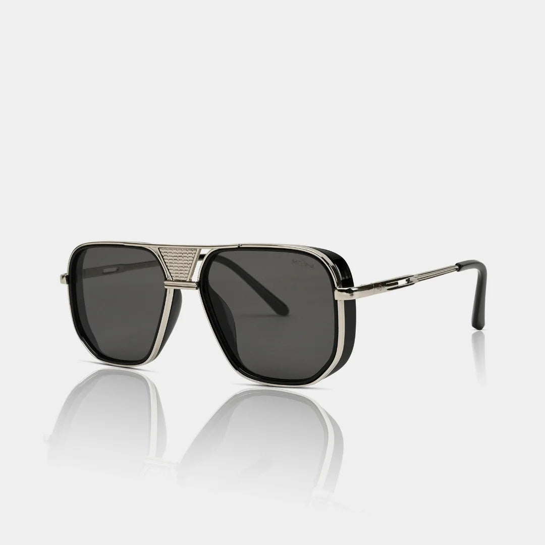 MOONX REAL NOVA S3 – UV400 Aviator Metal Frame Sunglasses (Unisex)