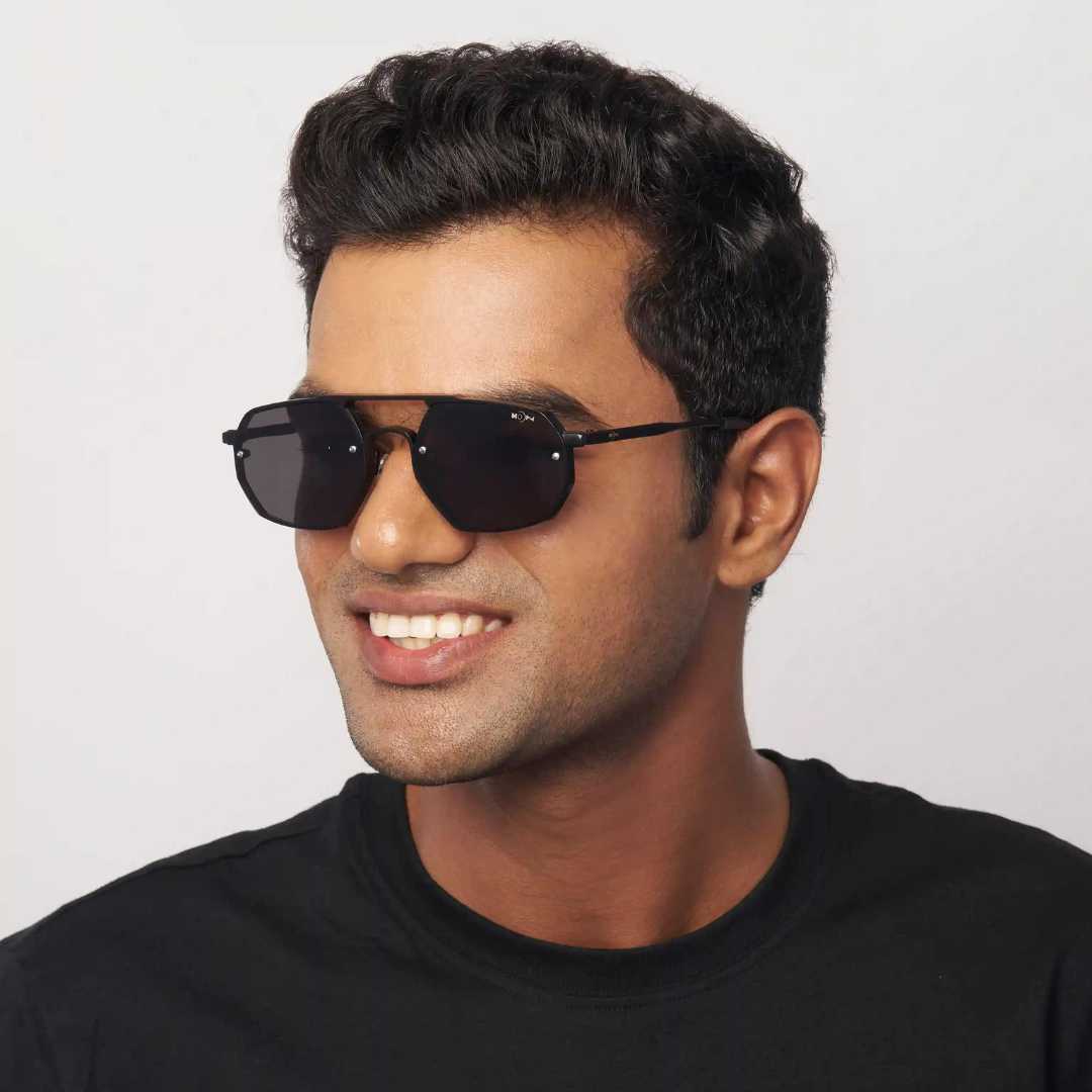 MOONX GEOMETRY – UV400 Geometric Shape Sunglasses (Unisex)