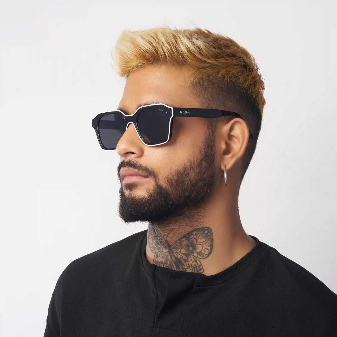 MOONX MARE S1 – UV400 Rectangular Sunglasses (Unisex)