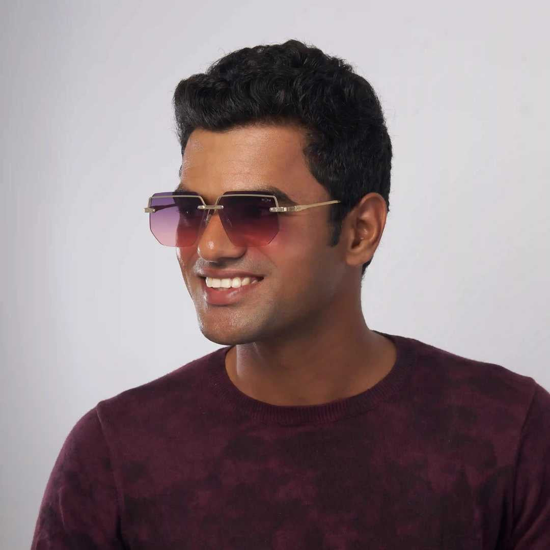 MOONX DEIMOS S4 – Futuristic Metal Frame Sunglasses (Unisex)