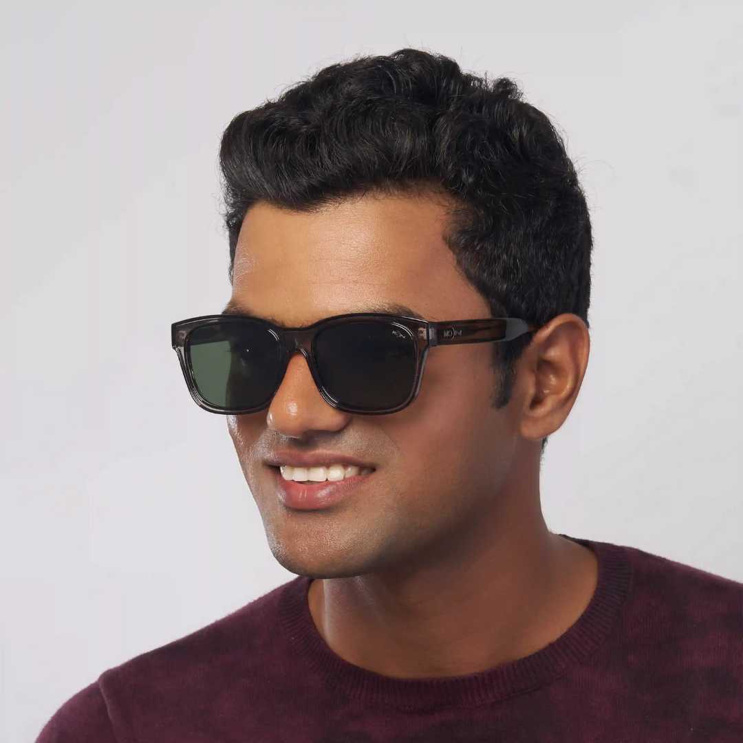 MOONX MENSIS S3 – UV400 Rectangular Sunglasses (Unisex)