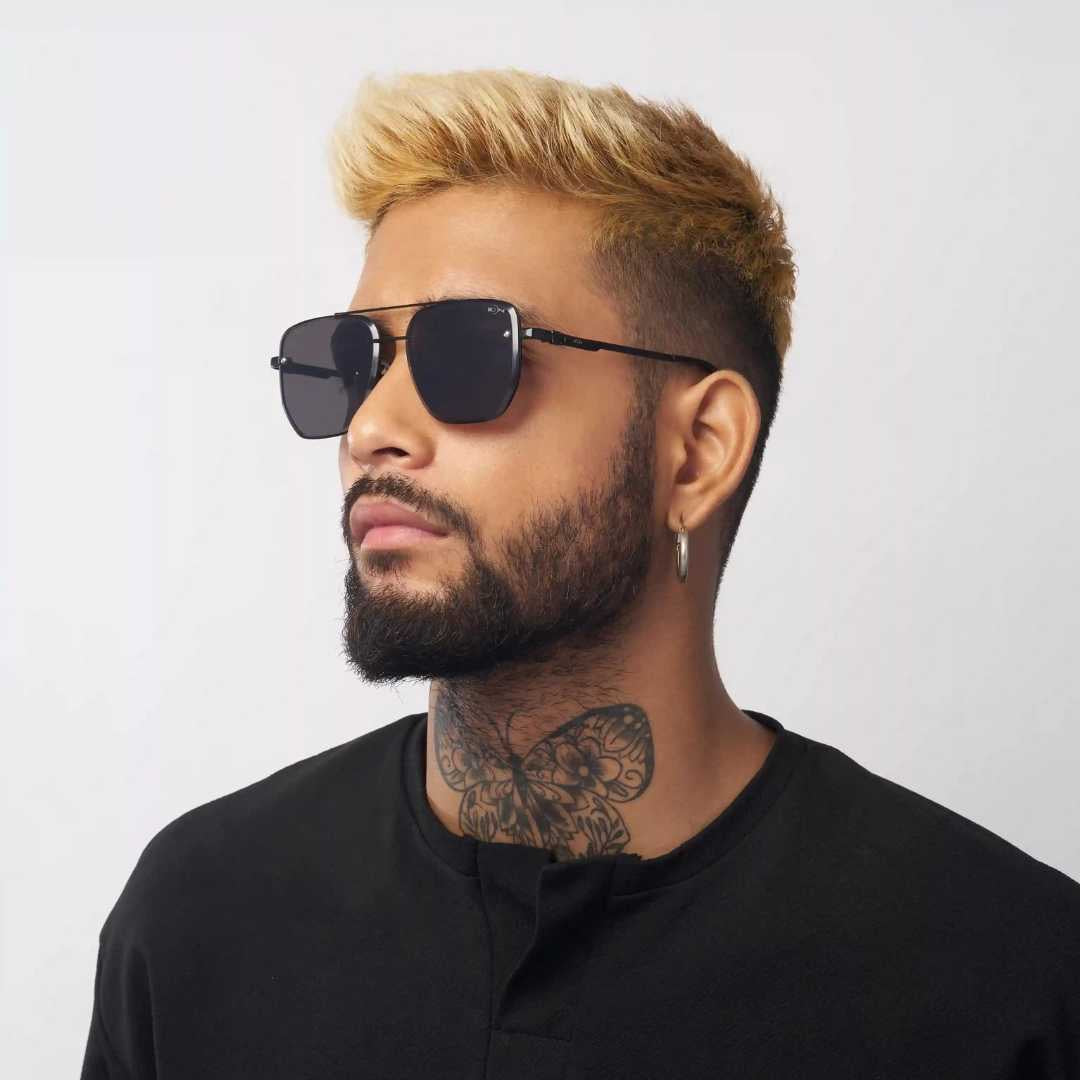 MOONX CELEBRITY BLACK – UV400 Celebrity Inspired Sunglasses (Unisex)
