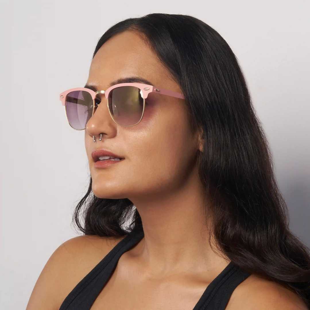 MOONX CLASSIC CLUB S6 – Polarised Clubmaster Sunglasses (Unisex)
