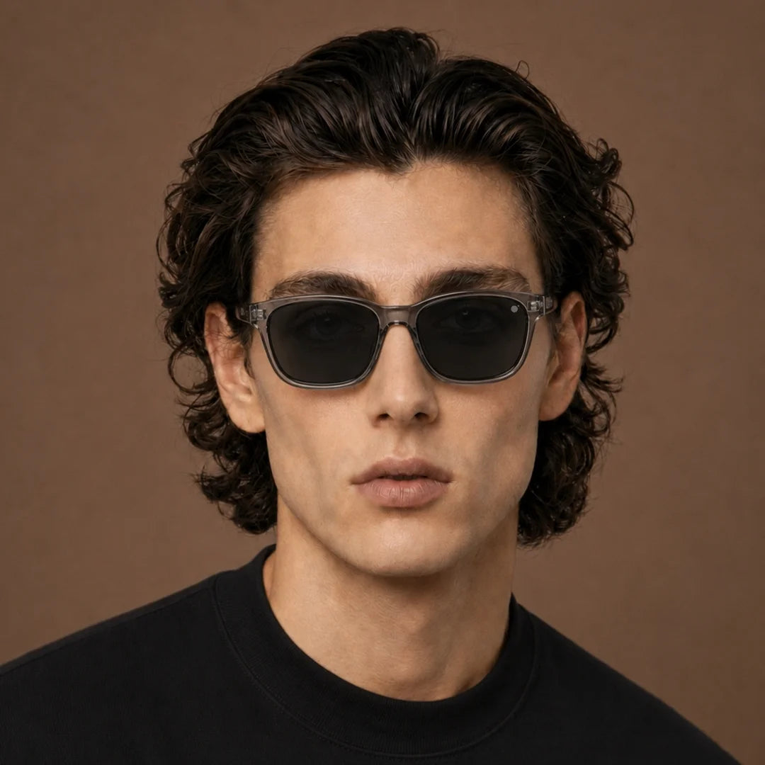 MOONX MENSIS S3 – UV400 Rectangular Sunglasses (Unisex)