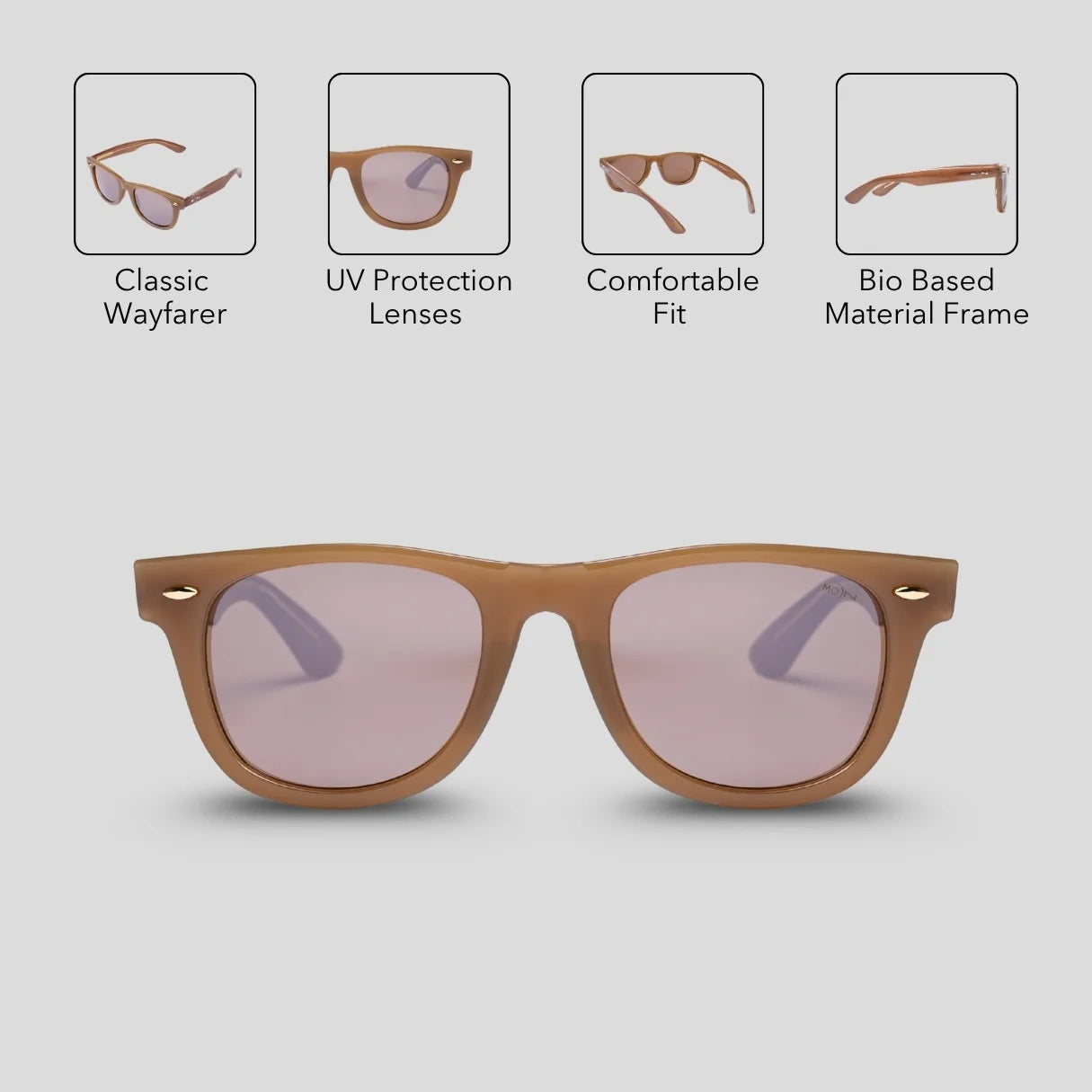 MOONX STARSHIP S4 – UV400 Wayfarer Sunglasses (Unisex)