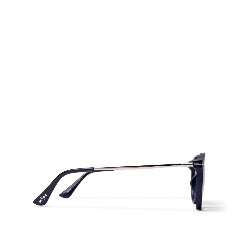 MOONX ORBIT S3 – Polarised Round Metal Frame Sunglasses (Unisex)