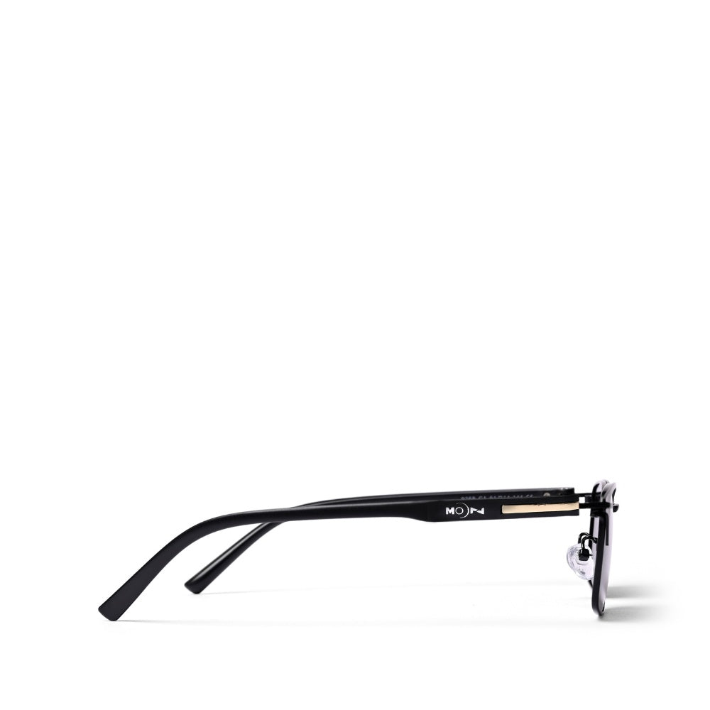 MOONX THEIA S1 – Polarised Rectangular Metal Frame Sunglasses (Unisex)
