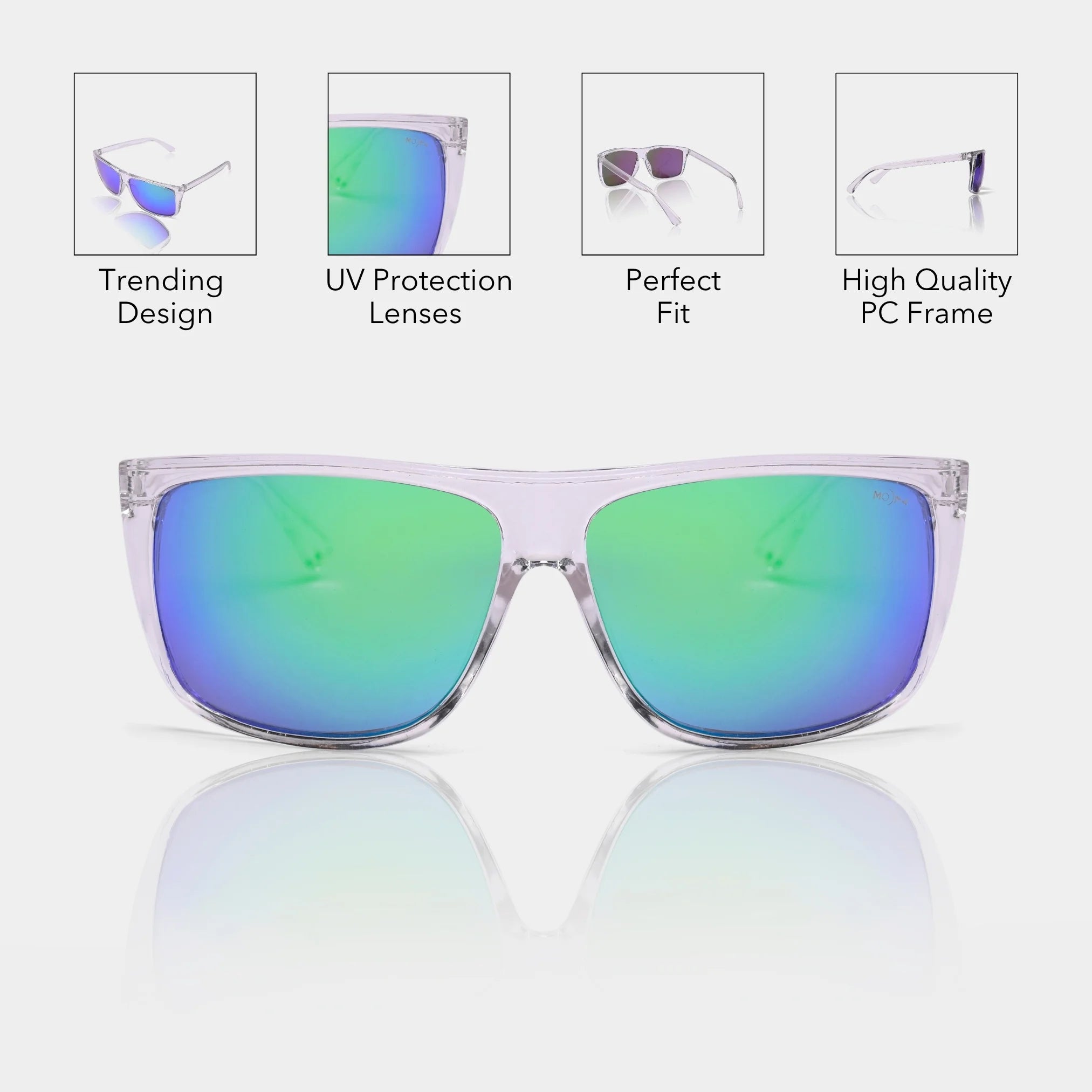 MOONX GRADIENT – UV400 Sports Performance Sunglasses (Unisex)