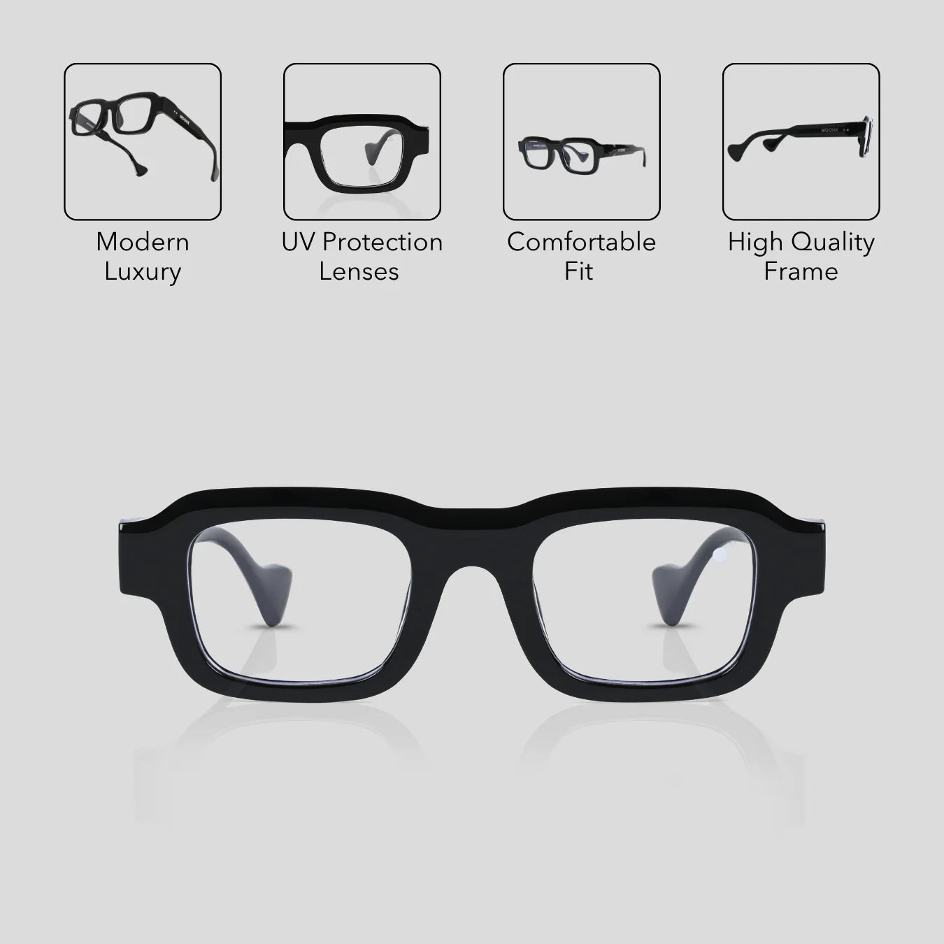 MOONX NEBULA S8 – Modern Classic Luxury Glasses (Unisex)