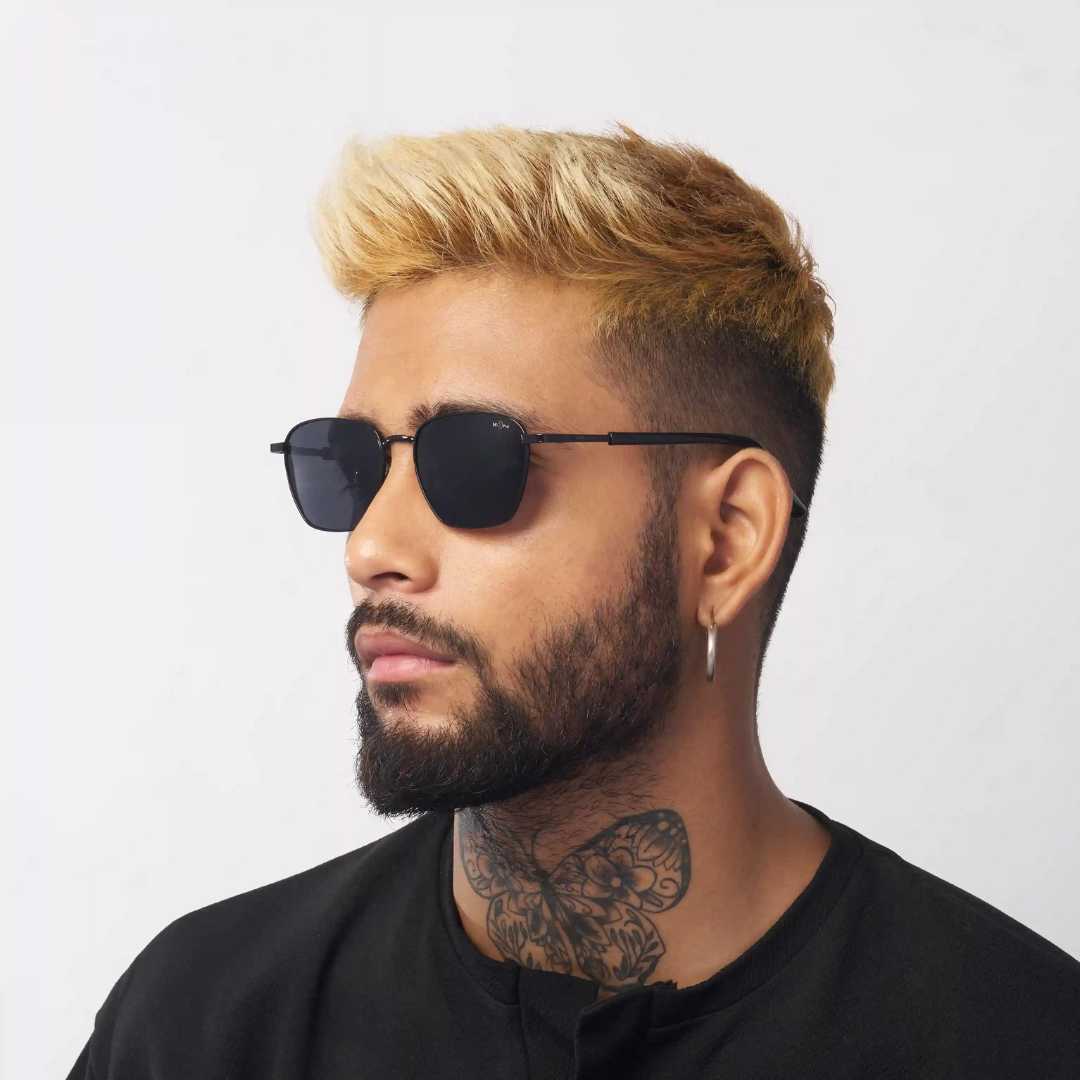 MOONX TYCHO S1 – Polarised Compact Metal Sunglasses (Unisex)