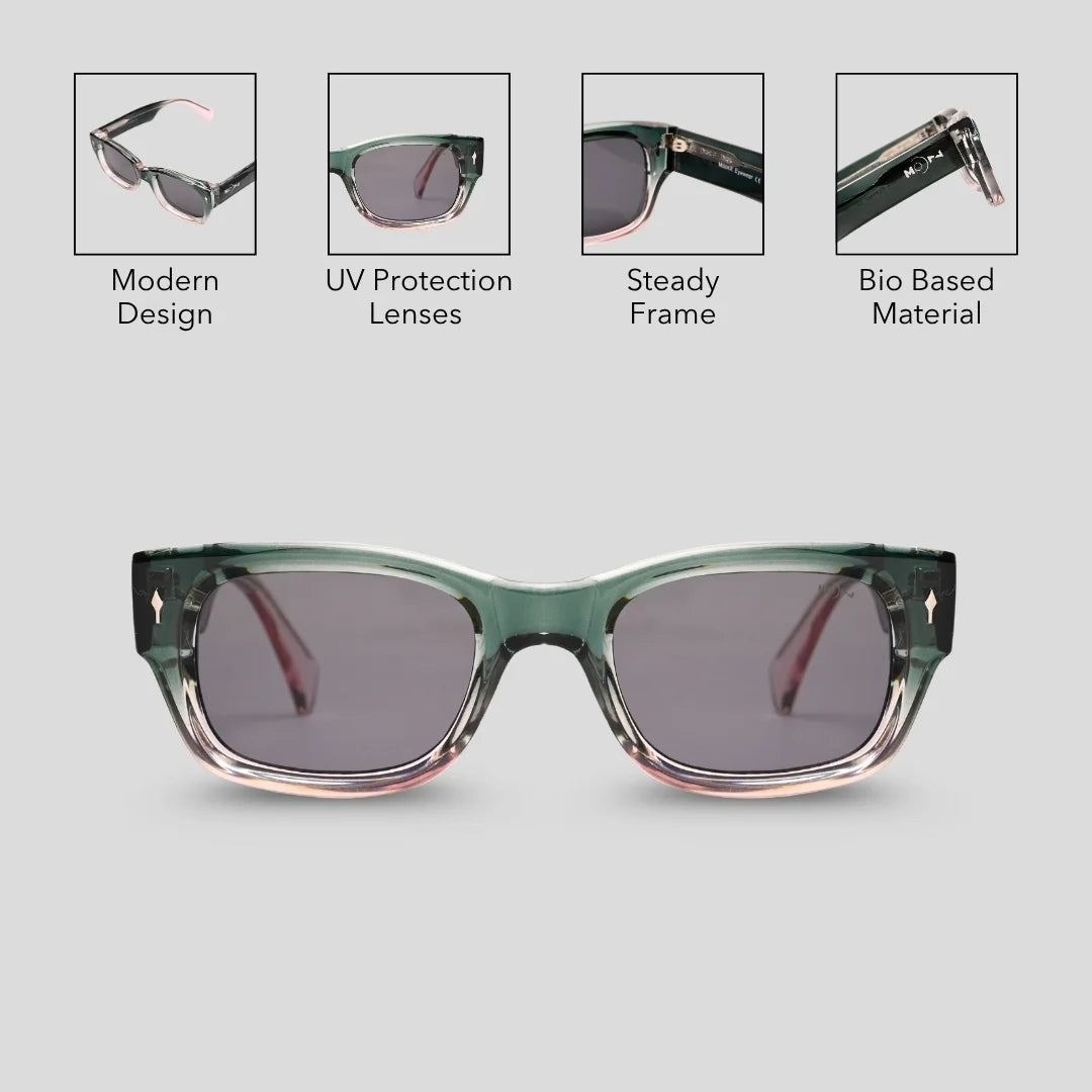 MOONX DARK MATTER (Exclusive) – UV400 Modern Design Sunglasses (Unisex, Trending)