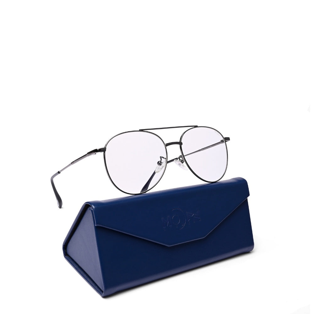 MOONX READER Aviator – Anti-Blue Light Glasses (Unisex, Aviator Style)
