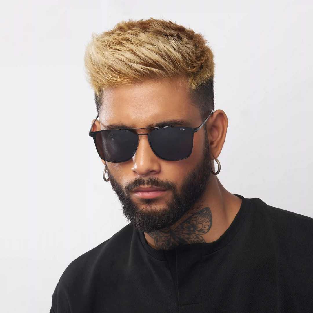 MOONX LAPETUS S1 – Polarised Metal Rectangular Sunglasses (Unisex)