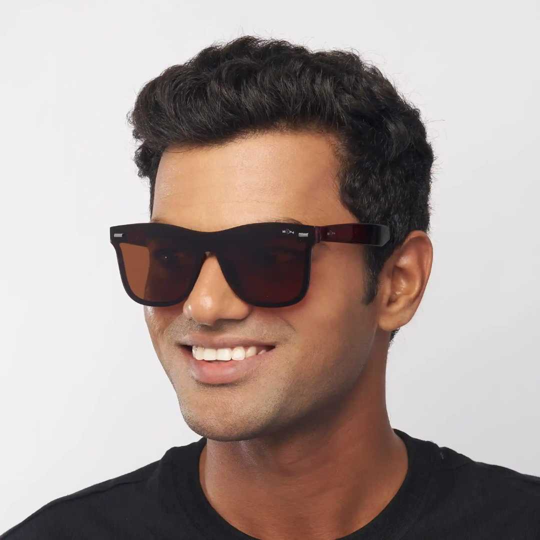 MOONX CLASSIC SQUARE S3 – Polarised Square Sunglasses (Unisex)