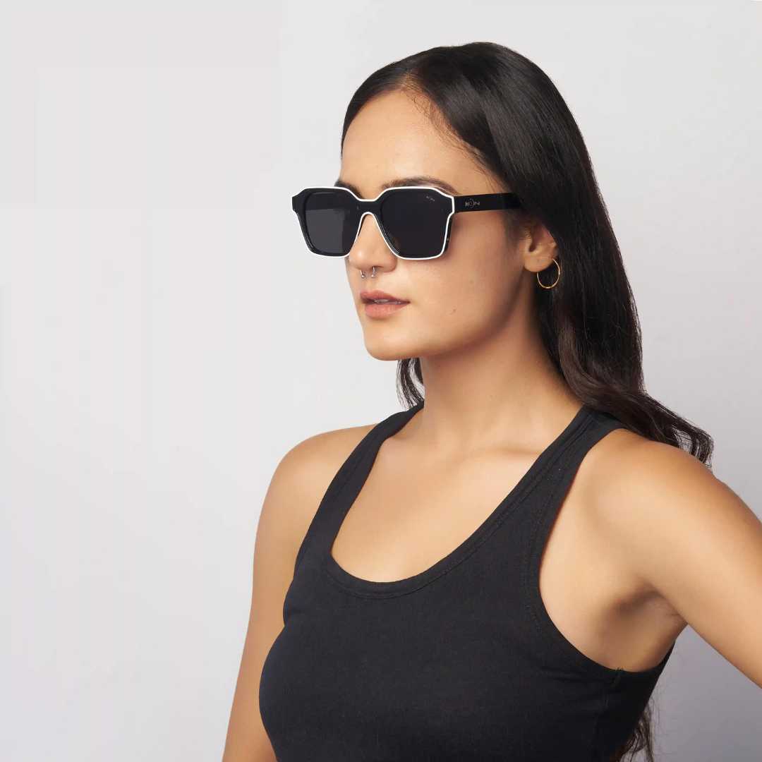 MOONX MARE S1 – UV400 Rectangular Sunglasses (Unisex)