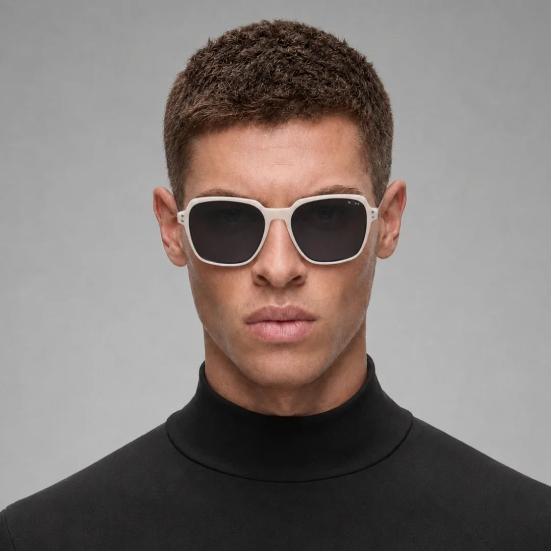 MOONX ROMAN S2 – UV400 Square PC Frame Sunglasses (Unisex)