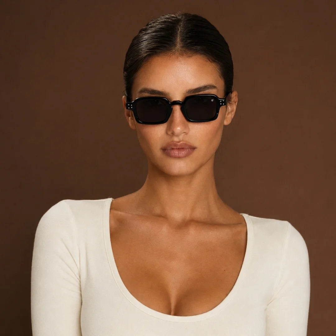 MOONX SPECTRA S1 – UV400 Minimalist Rectangular Sunglasses (Unisex)