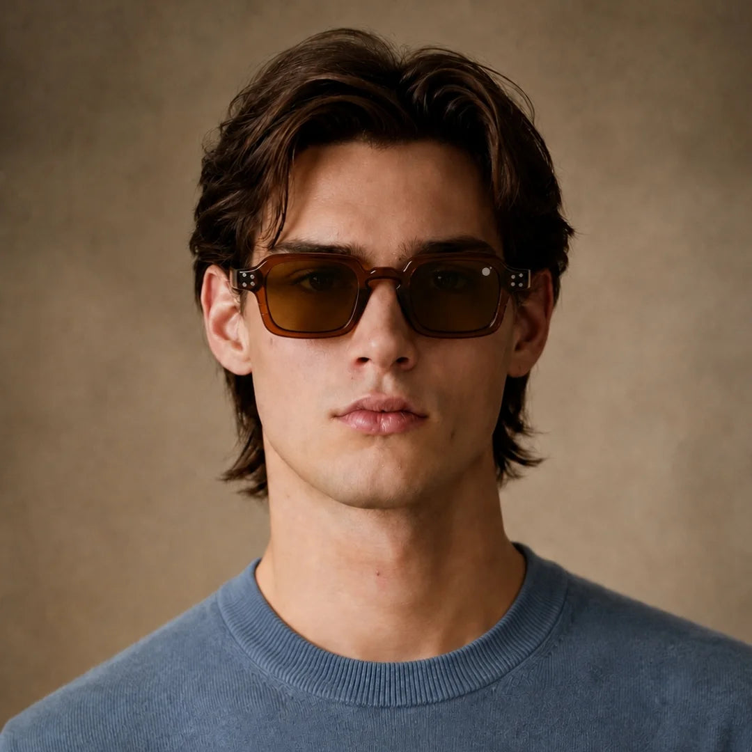 MOONX SPECTRA S4 – UV400 Minimalist Rectangular Sunglasses (Unisex)