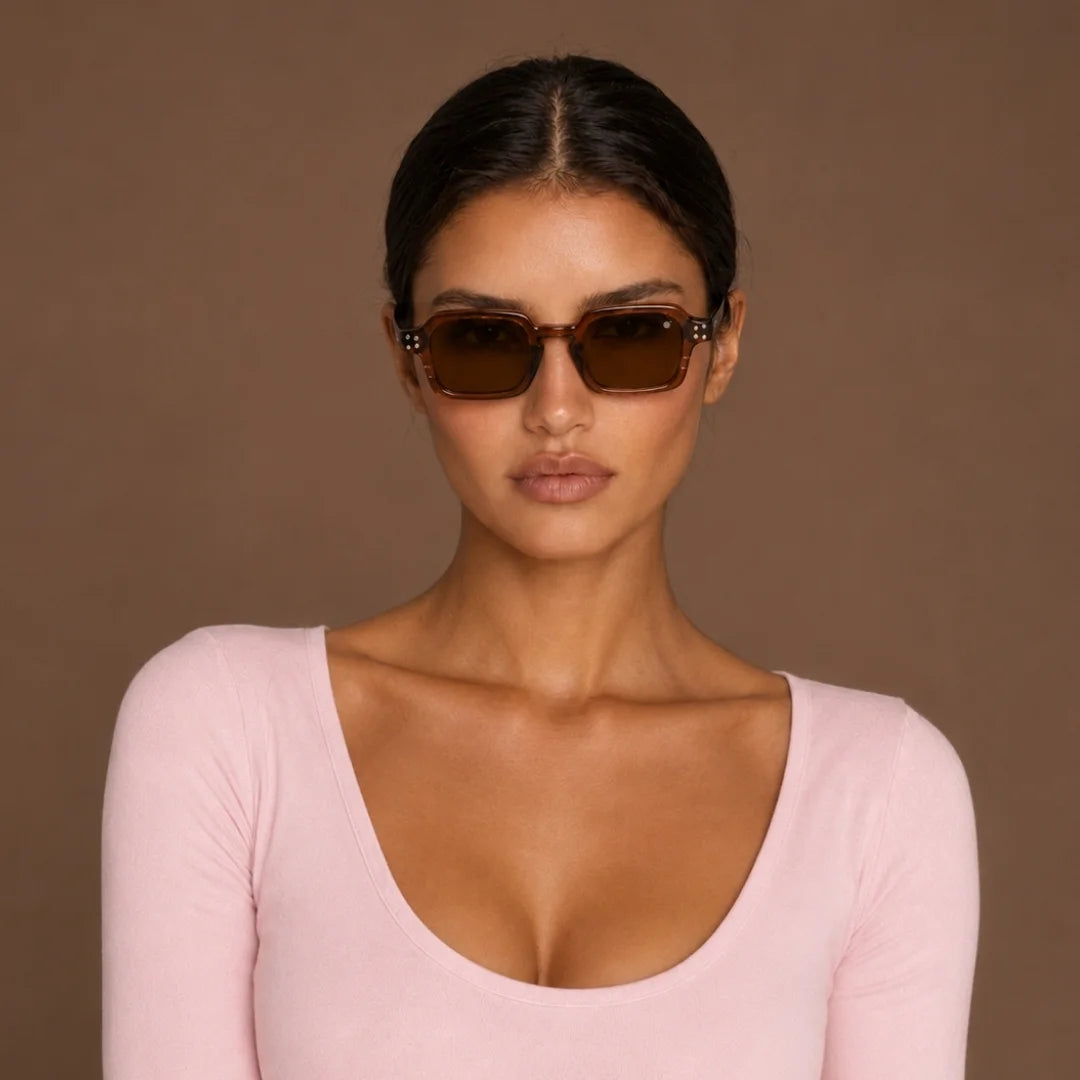 MOONX SPECTRA S4 – UV400 Minimalist Rectangular Sunglasses (Unisex)