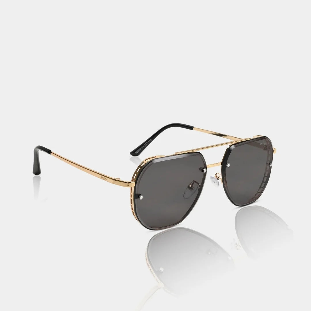 MOONX MAJOR S2 – UV400 Aviator Metal Frame Sunglasses (Unisex)