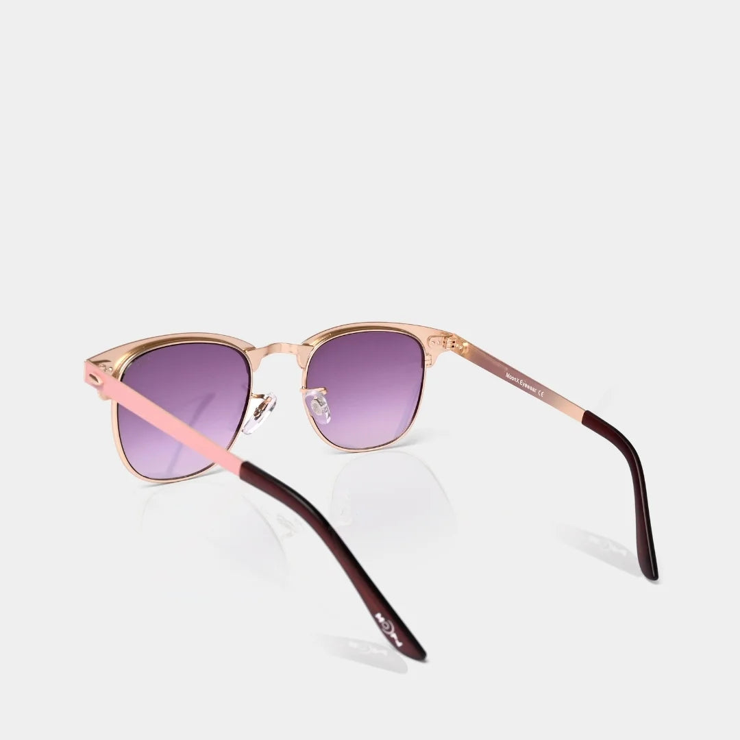 MOONX CLASSIC CLUB S6 – Polarised Clubmaster Sunglasses (Unisex)