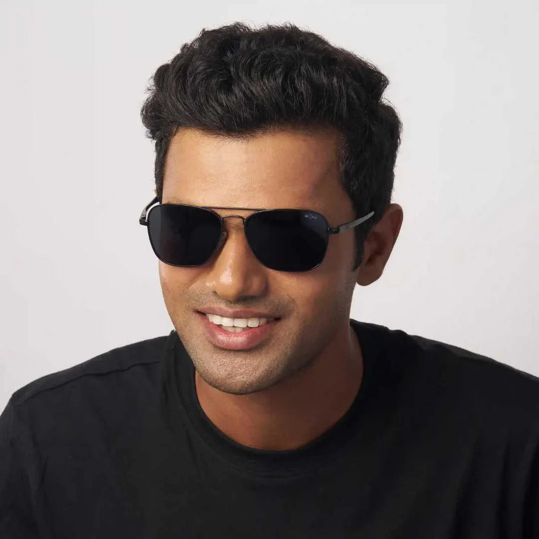 MOONX ANGEL S2 – Polarised Metal Aviator Sunglasses (Unisex)