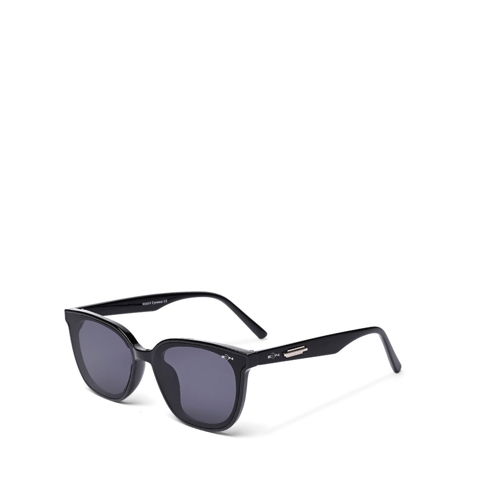 MOONX NEREID S2 – UV400 Cat‑Eye Metal Sunglasses (Unisex)